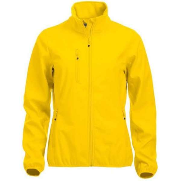 Clique Basic Softshell Jacket Ladies 020915 - Vrouwen - Lemon - XXL Clique Basic Softshell Jacket Ladies 020915 - Vrouwen - Lemon - XXL