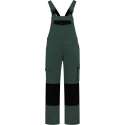 EM Workwear Tuinbroek katoen/polyester flessengroen-zwart maat 50