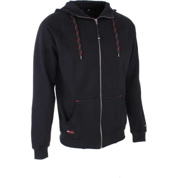 KRB Workwear® ARON Hooded Sweatvest ZwartXXL KRB Workwear® ARON Hooded Sweatvest ZwartXXL