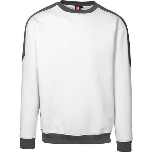 ID-Line 0362 Sweatshirt Wit/Grijs6XL ID-Line 0362 Sweatshirt Wit/Grijs6XL