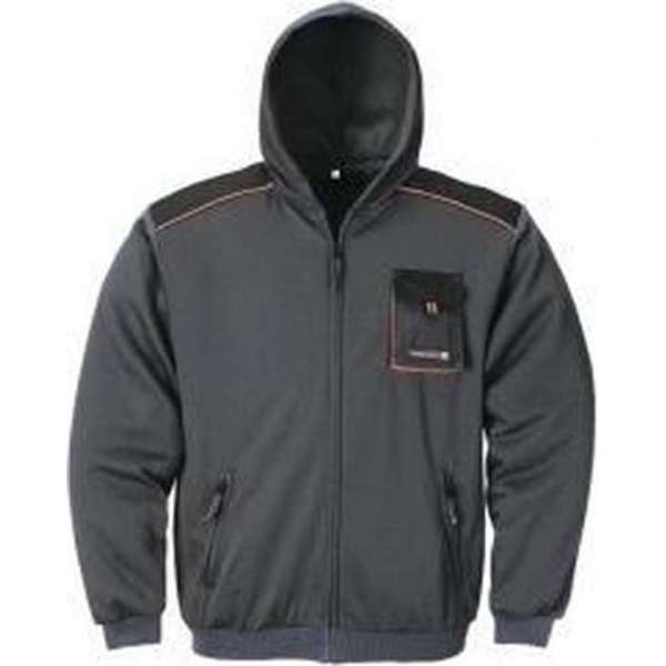 Terratrend Pullover 3814 - 6310 Grijs/Oranje - 2XL Terratrend Pullover 3814 - 6310 Grijs/Oranje - 2XL