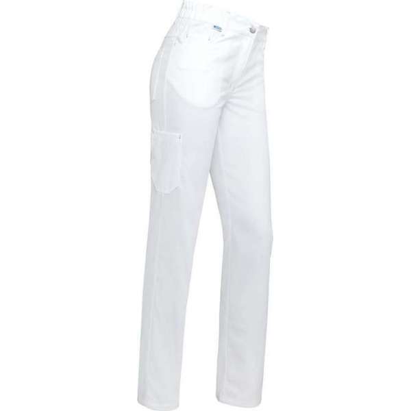 De Berkel pantalon Tooske-52-wit De Berkel pantalon Tooske-52-wit