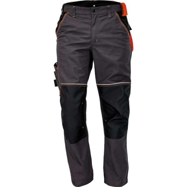 Werkbroek/worker Knoxfield antraciet/oranje, maat 48 Werkbroek/worker Knoxfield antraciet/oranje, maat 48