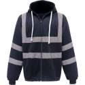RWS vest, met rits en capuchon, S t/m 3XL M Marineblauw