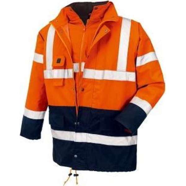 Werkjas Calgary- veiligheidsjas oranje maat XL Werkjas Calgary- veiligheidsjas oranje maat XL
