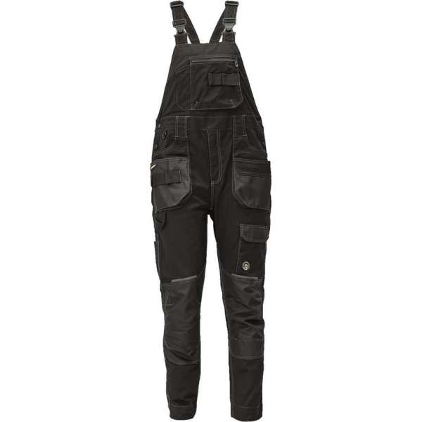 Cerva Dayboro bretelbroek / Amerikaanse overall zwart maat 54 Cerva Dayboro bretelbroek / Amerikaanse overall zwart maat 54