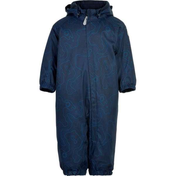 Color Kids - Coverall sneeuwpak voor baby's - AOP - Donkerblauw - maat 86cm Color Kids - Coverall sneeuwpak voor baby's - AOP - Donkerblauw - maat 86cm