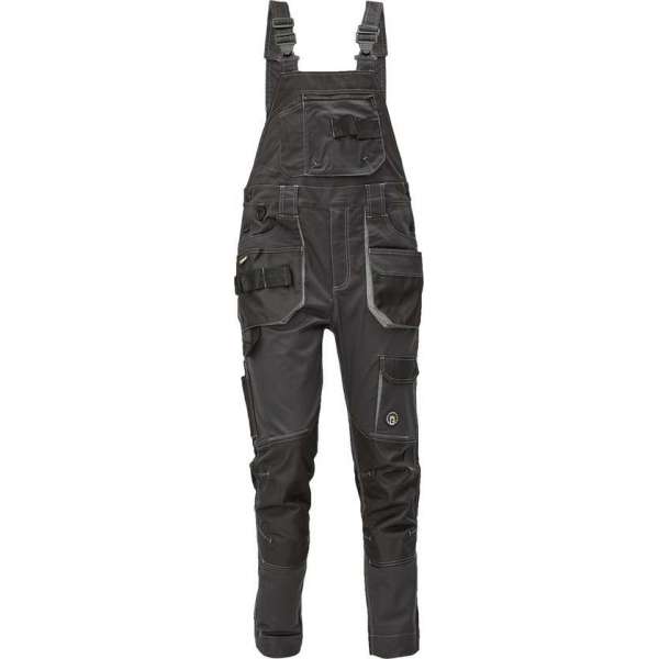 Cerva Dayboro bretelbroek / Amerikaanse overall antraciet maat 52 Cerva Dayboro bretelbroek / Amerikaanse overall antraciet maat 52