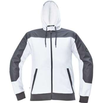 Hooded vest Cerva Cremorne wit maat 4XL - schilder/stucadoor