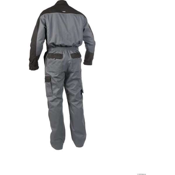 Dassy Cannes overall met kniezakken Grijs/Zwart maat L Dassy Cannes overall met kniezakken Grijs/Zwart maat L