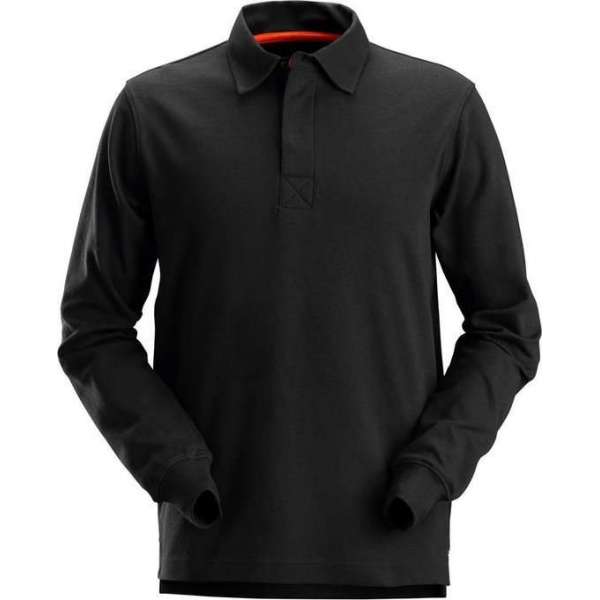 Snickers Workwear Rugbyshirt Zwart L Snickers Workwear Rugbyshirt Zwart L