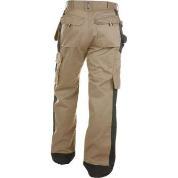 DASSY Seattle Werkbroek Khaki/Zwart
