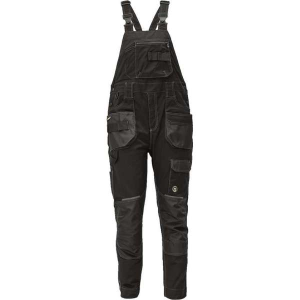 Cerva Dayboro bretelbroek / Amerikaanse overall zwart maat 48 Cerva Dayboro bretelbroek / Amerikaanse overall zwart maat 48