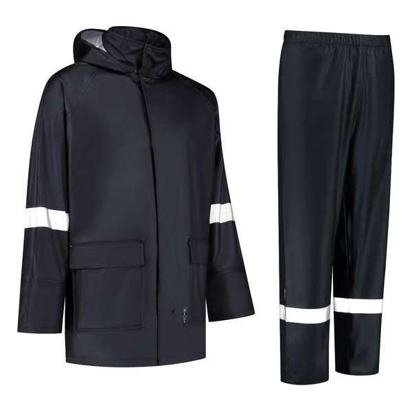 Dapro PU Hydrolite Regenpak - Maat XL - Marineblauw - Vlamvertragend en antistatisch Dapro PU Hydrolite Regenpak - Maat XL - Marineblauw - Vlamvertragend en antistatisch