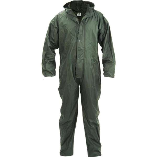 Safeworker Tanna regenoverall pu-flex plus groen maat S Safeworker Tanna regenoverall pu-flex plus groen maat S