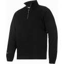 Snickers Zip Sweater - 2813 - zwart - maat L