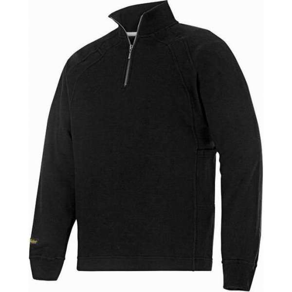 Snickers Zip Sweater - 2813 - zwart - maat L Snickers Zip Sweater - 2813 - zwart - maat L