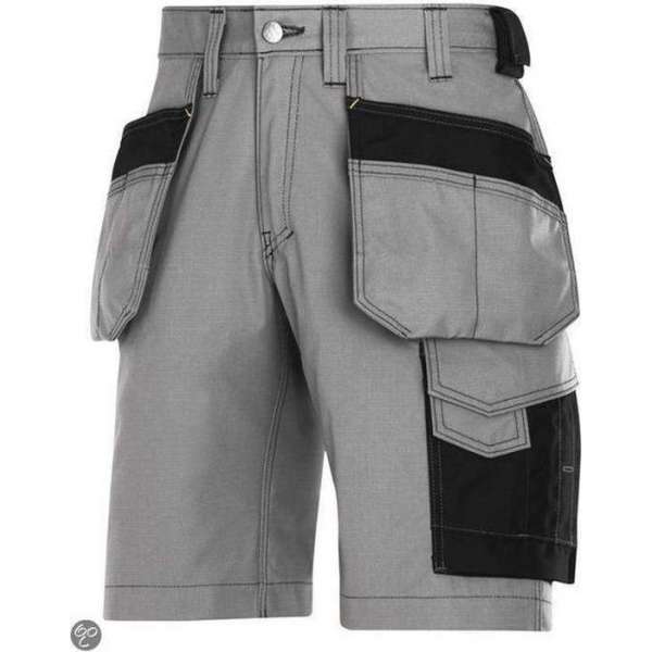 Snickers Workwear Holsterpocket Shorts Donker grijs-Zwart 3023-1804 M54 Snickers Workwear Holsterpocket Shorts Donker grijs-Zwart 3023-1804 M54