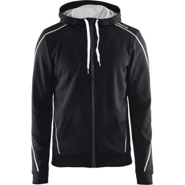 Craft In-The-Zone Full Zip Hood men black l Craft In-The-Zone Full Zip Hood men black l