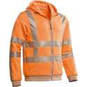 Santino Vermont Hoodi vest (270gr/m2) - Fluor oranje | Grijs - S