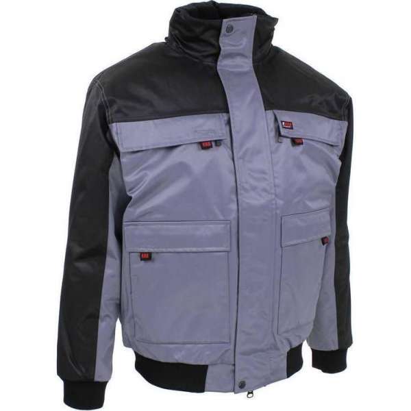 KRB Workwear® ROB Pilotenjack Grijs/ZwartL KRB Workwear® ROB Pilotenjack Grijs/ZwartL
