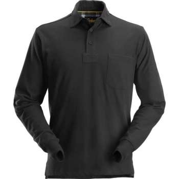 Snickers Rugby shirt - Workwear - 2712 - zwart - maat M