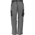 Werkbroeken met kniestukken FHB 130430 BRUNO Werkbroek (Twill) Grijs/ZwartNL:50 BE:44