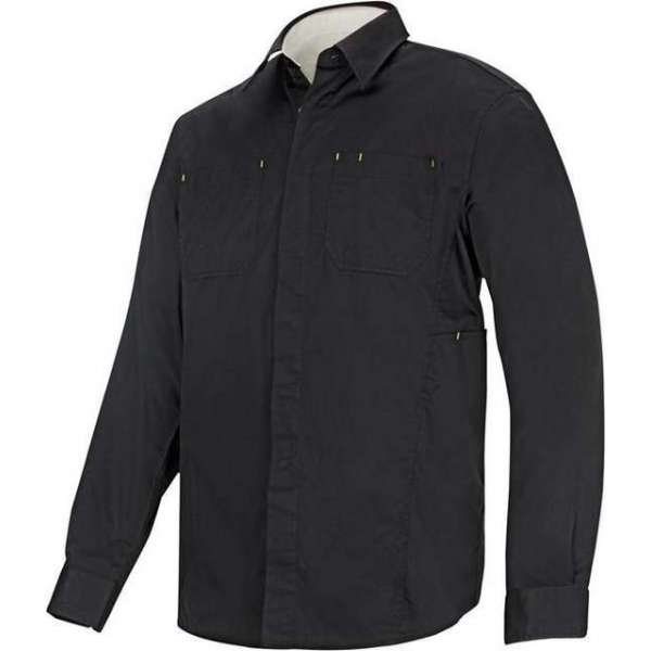 Snickers Industry Shirt Zwart/Grijs maat XL Snickers Industry Shirt Zwart/Grijs maat XL