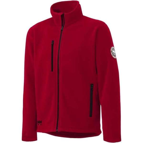 Helly Hansen 72112 Langley fleece jas rood maat M Helly Hansen 72112 Langley fleece jas rood maat M