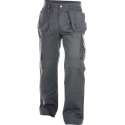 Dassy Oxford Holsterzakkenbroek met kniezakken 200444 (300 g/m2) - binnenbeenlengte Standaard (81-86 cm) - Cementgrijs - 52