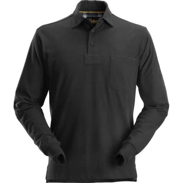 Snickers Rugby shirt - Workwear - 2712 - zwart - maat L Snickers Rugby shirt - Workwear - 2712 - zwart - maat L
