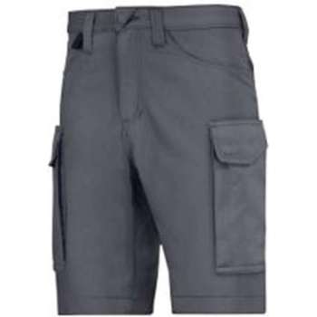 Snickers Service Short - 6100-5800 - staalgrijs - maat 42