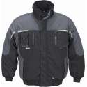 Terratrend Revolution Heren Pilotjack Gevoerd 3681 - 7410 Marine/Zwart - 4XL