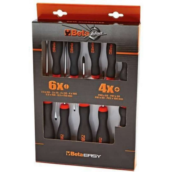 10-DELIGE SET SCHROEVENDRAAIERS (incl. extra kort) 1203/D10N 10-DELIGE SET SCHROEVENDRAAIERS (incl. extra kort) 1203/D10N