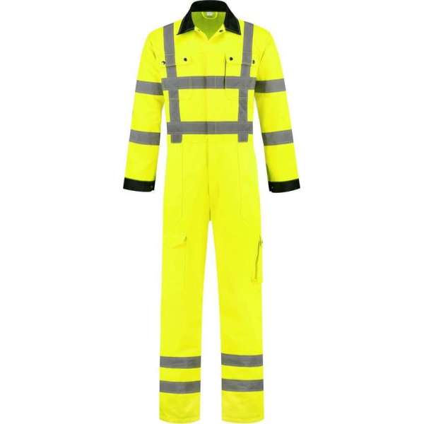 EM Traffic Overall High Visibility RWS - Fluor Geel - Maat 66 EM Traffic Overall High Visibility RWS - Fluor Geel - Maat 66
