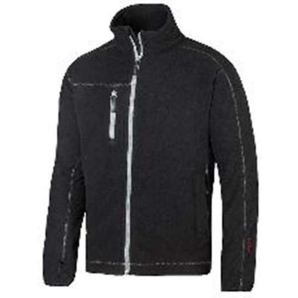 Snickers A.I.S. Fleece jas - Workwear - 8012 - zwart - maat XL Snickers A.I.S. Fleece jas - Workwear - 8012 - zwart - maat XL