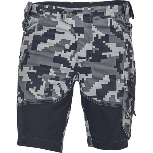Cerva Neurum camouflage short antraciet maat 46 Cerva Neurum camouflage short antraciet maat 46