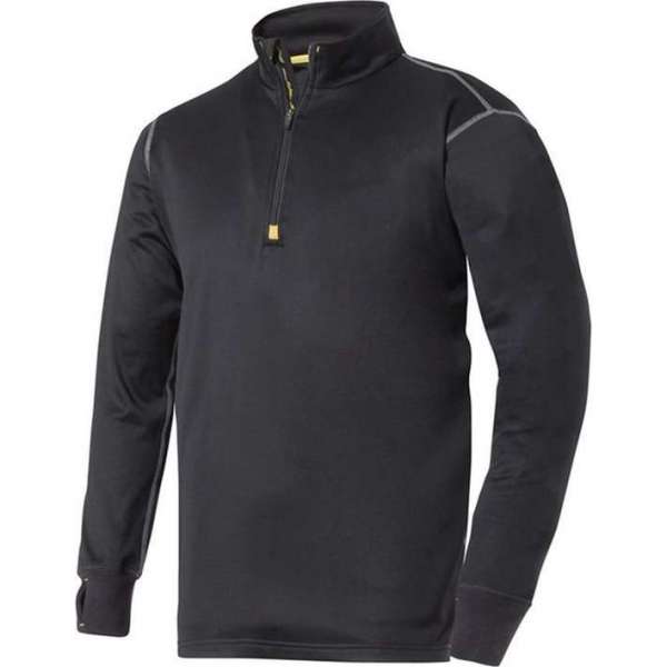 Snickers 1/2 Zip Micro Fleece Pullover - 9413-0400 - zwart - maat XL Snickers 1/2 Zip Micro Fleece Pullover - 9413-0400 - zwart - maat XL