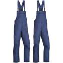 Overall in dubbele verpakking, hydronblauw, maat 50