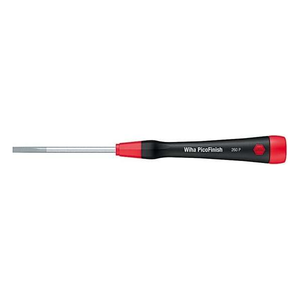 Wiha Picofinish 260P Elektronica En Fijnmechanica Platte Schroevendraaier Kopbreedte: 1.8 Mm Koplengte: 60 Mm Wiha Picofinish 260P Elektronica En Fijnmechanica Platte Schroevendraaier Kopbreedte: 1.8 Mm Koplengte: 60 Mm