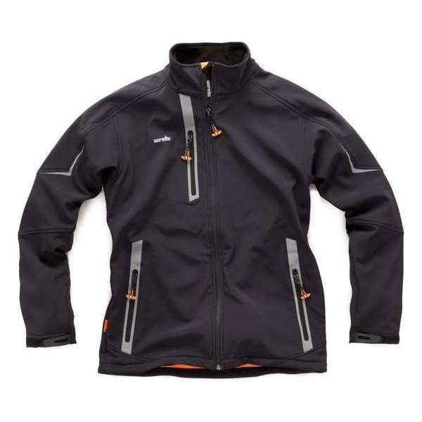Scruffs Pro Softshell-Zwart-XL Scruffs Pro Softshell-Zwart-XL