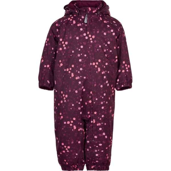 Color Kids - Coverall sneeuwpak voor baby's - AOP - Paars - maat 74cm Color Kids - Coverall sneeuwpak voor baby's - AOP - Paars - maat 74cm