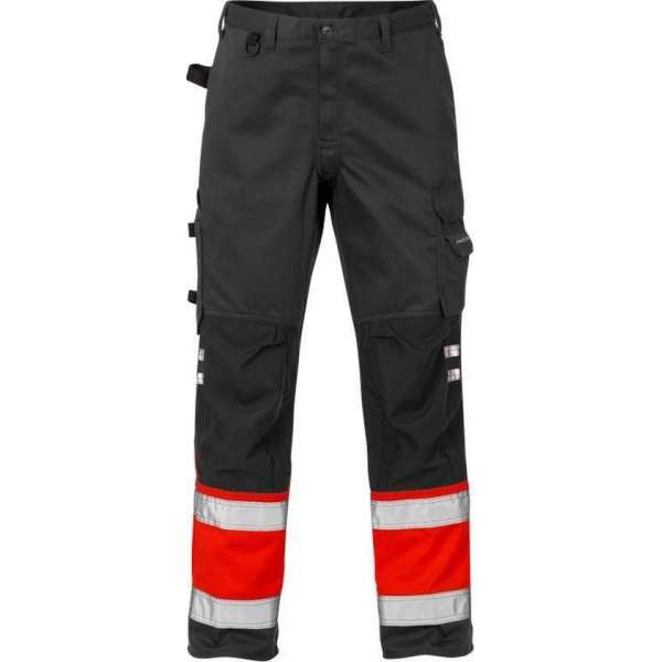 Fristads korte broek 2032 PLU fluorrood/zwart Fristads korte broek 2032 PLU fluorrood/zwart