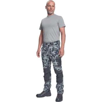 Neurum camouflage werkbroek antraciet maat 56