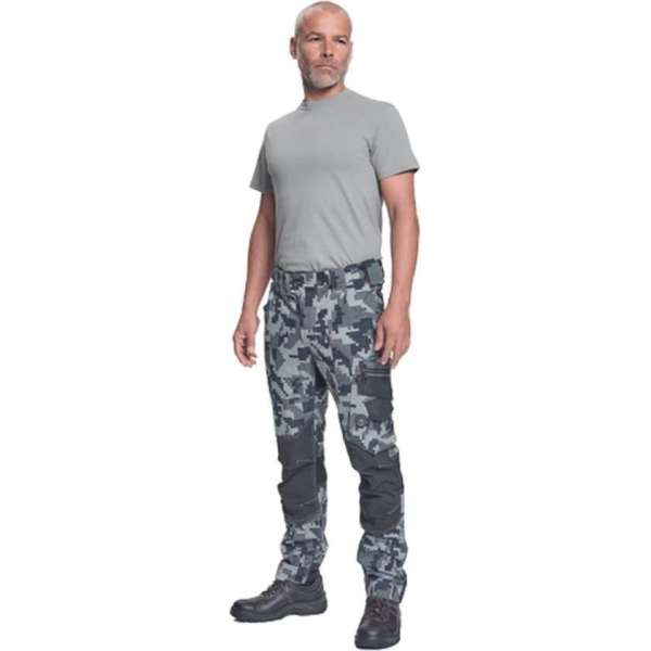 Neurum camouflage werkbroek antraciet maat 56 Neurum camouflage werkbroek antraciet maat 56