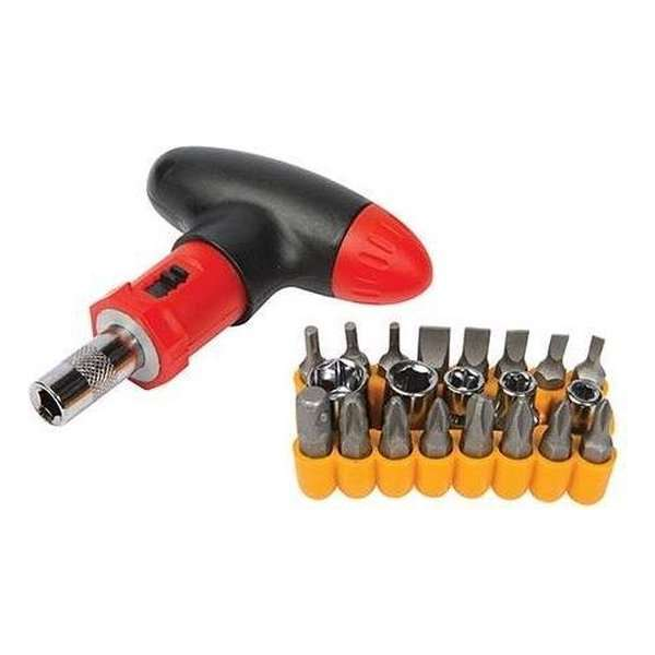 22-delige T-grip schroevendraaier bit set 22-delige T-grip schroevendraaier bit set