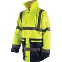 Silverline Reflecterende Jas - Geel, Klasse 3, Maat L 100 - 108 cm.