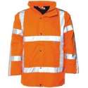 M-Wear parka 0986 Oxford nylon RWS fluo oranje maat XXXL