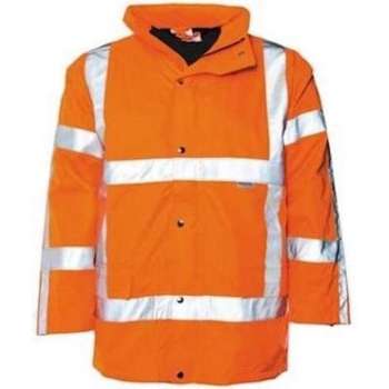 M-Wear parka 0986 Oxford nylon RWS fluo oranje maat XXXL