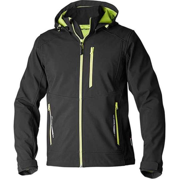 Top Swede 352 (V) Hooded Softshell-Zwart-XS Top Swede 352 (V) Hooded Softshell-Zwart-XS